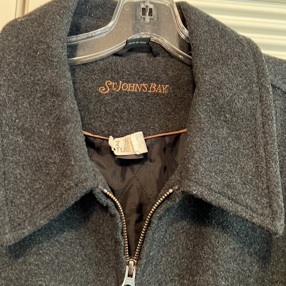 ST. JOHN’S BAY Men’s Wool Blend Jacket - Picture 3 of 7